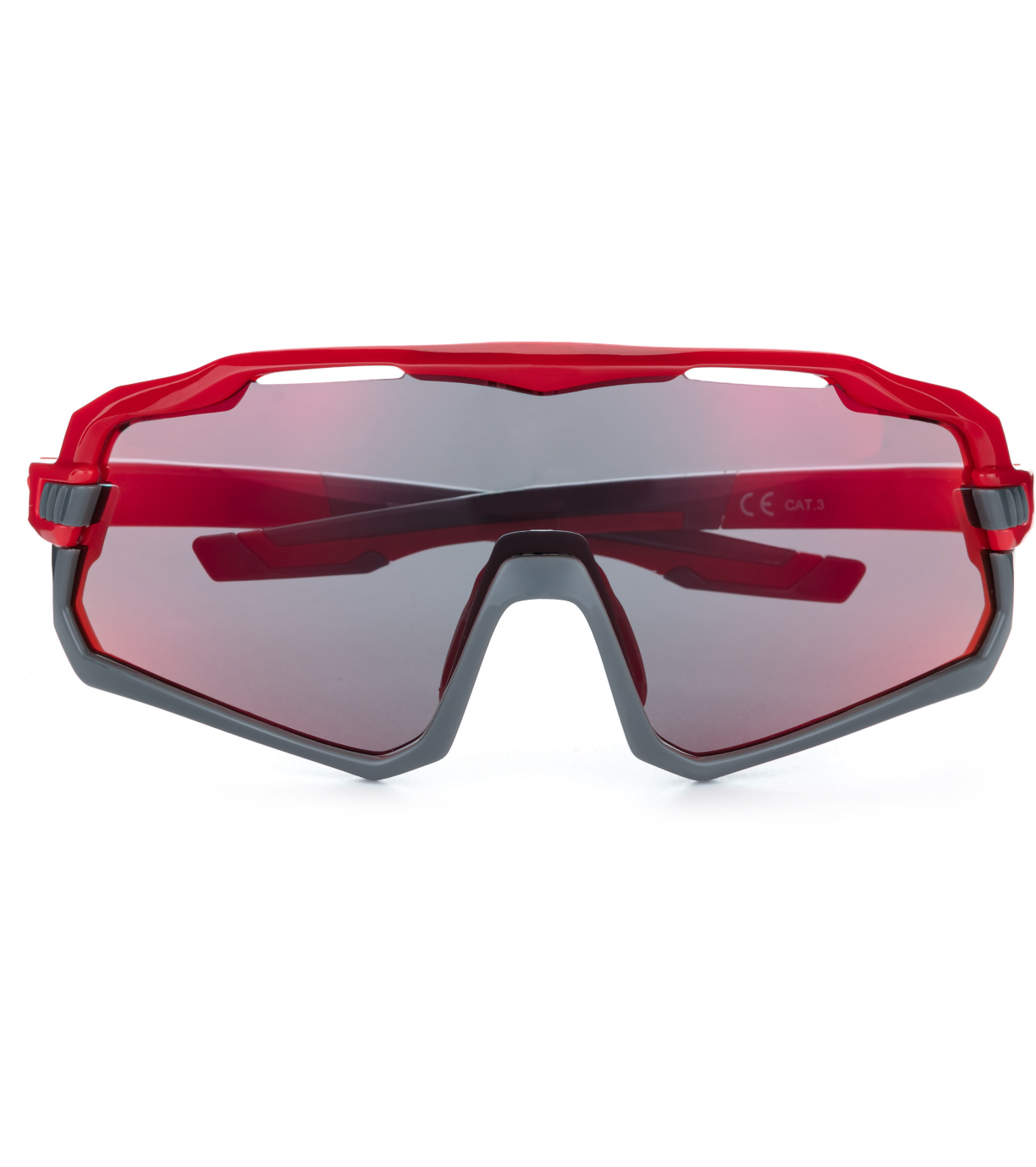 Cyklistické slnečné okuliare SHADY-U KILPI Červená