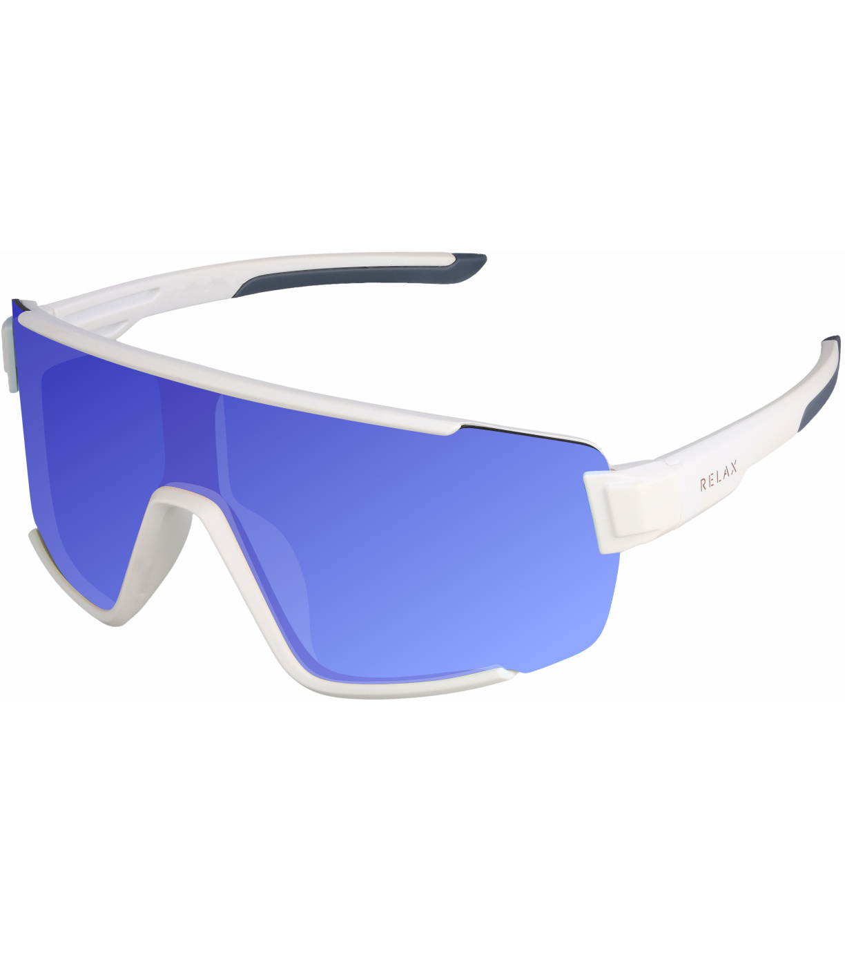  
	Farba r&aacute;mu: biela, matn&aacute;

	Materi&aacute;l: Grilamid TR90

	Povrchov&aacute; &uacute;prava čočky: ICE BLUE PLATINUM

	Kateg&oacute;ria slnečn&eacute;ho filtra: S3

	Materi&aacute;l čočky: n&aacute;razuvzdorn&yacute; polykarbon&aacute;t

	Popis veľkosti: 138-0-132
