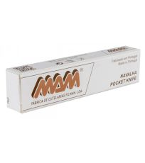 Zatvárací nôž s koženým pútkom s poistkou - oliva YTSN00221 MAM oliva