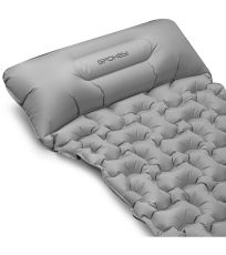 Nafukovací matrac s vankúšikom - šedá AIR BED PILLOW BIG Spokey 