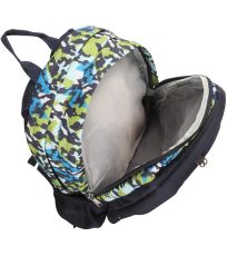 Detský školský plecniak so svietiacim logom 25L NERAX ALPINE PRO mood indigo