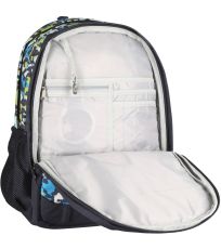 Detský školský plecniak so svietiacim logom 25L NERAX ALPINE PRO mood indigo