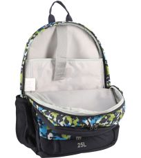 Detský školský plecniak so svietiacim logom 25L NERAX ALPINE PRO mood indigo