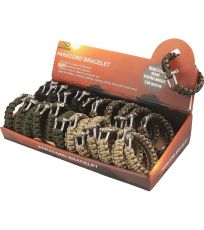 Multifunkčný náramok - čierna Paracord Highlander čierna